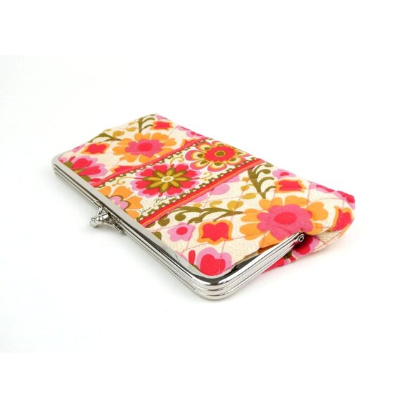 Vera Bradley Folkloric Kisslock Clutch Wallet - Picture 4 of 14